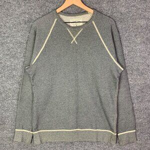 Pistol Lake Sweatshirt Mens Sz M‎ Gray Sweater Pullover Crew Neck Long Sleeve